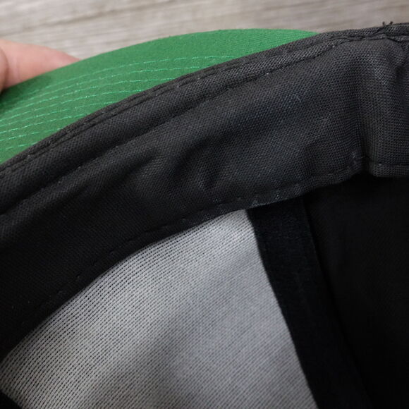 VINTAGE KOOL CIGARETTES PROMO BLACK GREEN SNAPBACK BASEBALL HAT CAP - Picture 7 of 8